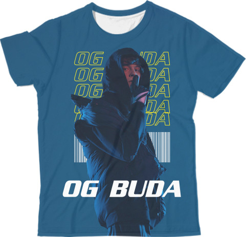 OG Buda - Футболка 3D Чоловіча - OG BUDA (2) - Mfest