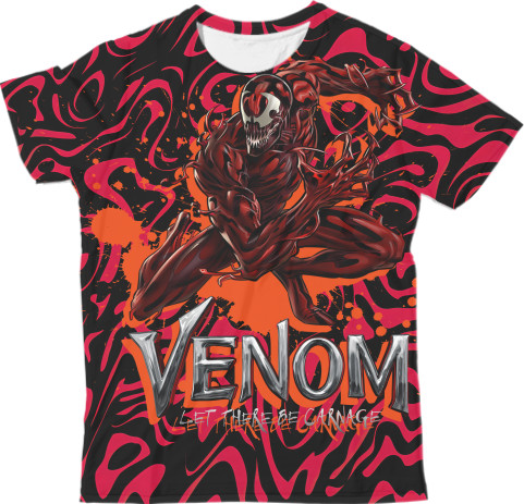 Venom - Man's T-shirt 3D - Веном 10 - Mfest