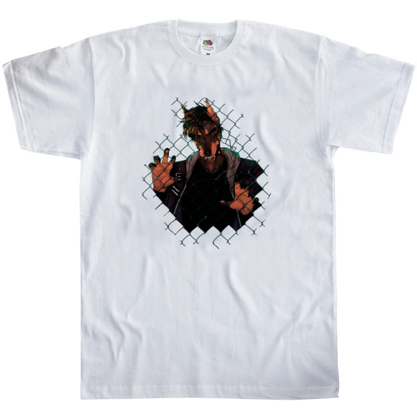 Собаки - Men's T-Shirt Fruit of the loom - Let me out - Mfest