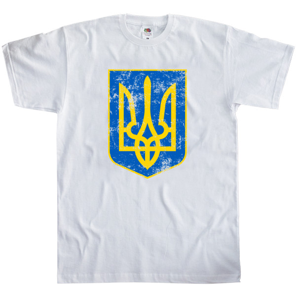 Классический герб Украины трезубец