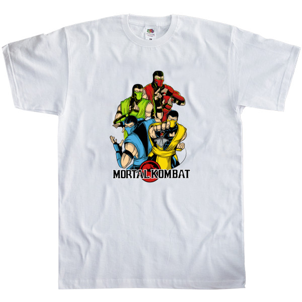 Mortal Kombat - Men's T-Shirt Fruit of the loom - Mortal Kombat 22 - Mfest