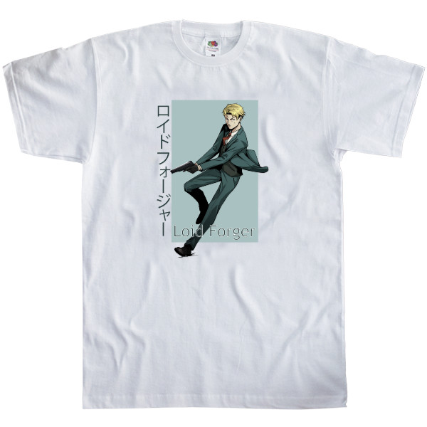 Spy x Family (Семья шпиона) - Men's T-Shirt Fruit of the loom - Loid Forger - Mfest