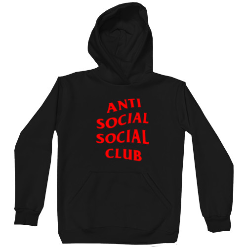 Anti social social club 01 red