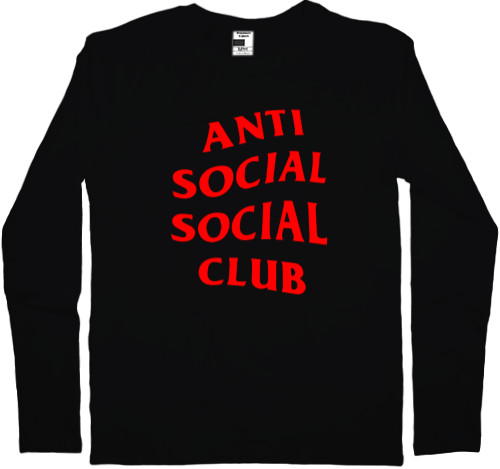 Anti social social club 01 red