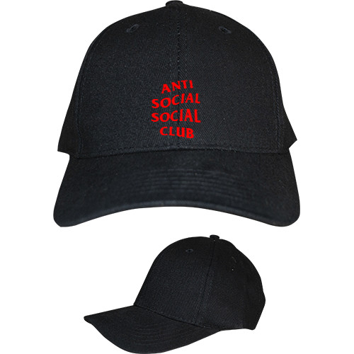 Anti social social club 01 red