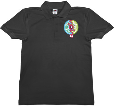 Каталог - Man's Polo Shirt Fruit of the loom - Логотип Haruhi Suzumiya - Mfest