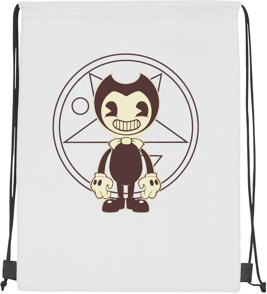 Bendy and the Ink Machine - Drawstring Bag - Bendy And The Ink Machine 6 - Mfest