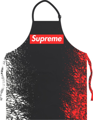 Supreme - Light Apron - Supreme (Red and white paint) - Mfest