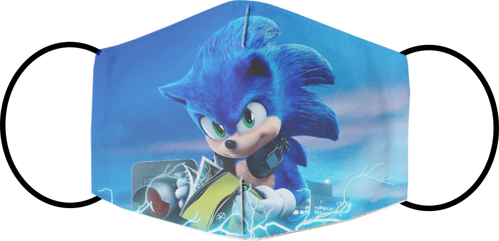 Sonic - Маска на лицо - Sonic (29) - Mfest