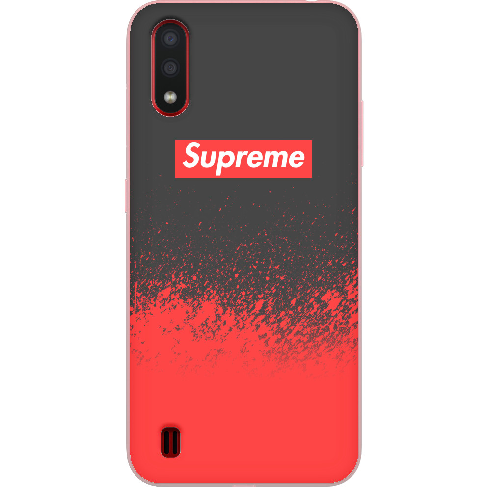 Supreme - Чехол Samsung - Supreme (Красная краска) - Mfest