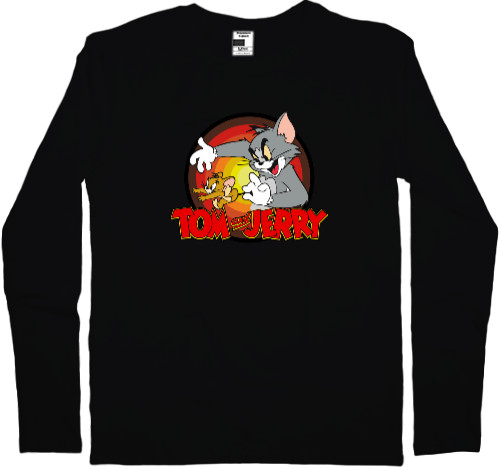Том и Джеррі / Tom and Jerry - Футболка з Довгим Рукавом Чоловіча - Том и Джерри - Mfest