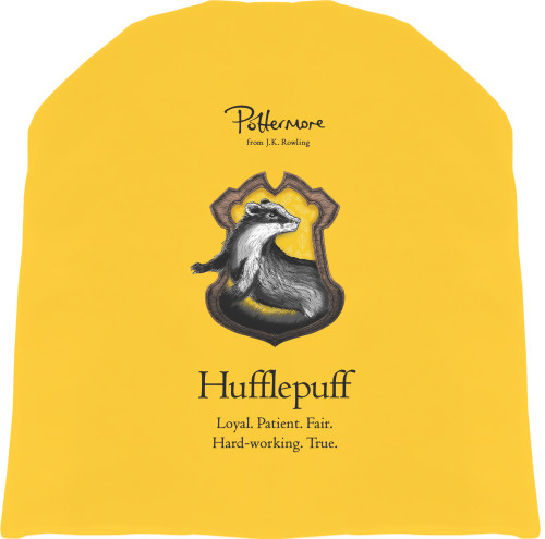 Harry Potter - Шапка 3D - Hufflepuff - Mfest