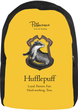 Harry Potter - Рюкзак 3D - Hufflepuff - Mfest