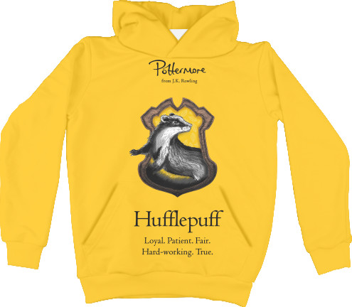 Harry Potter - Худі 3D Дитяче - Hufflepuff - Mfest
