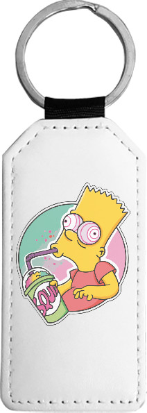 Simpson - Брелок прямокутний - Барт Симсон - Mfest