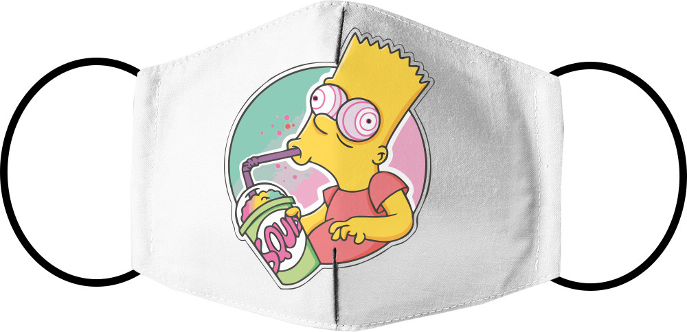 Simpson - Маска на лице - Барт Симсон - Mfest