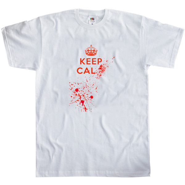 Keep calm blood