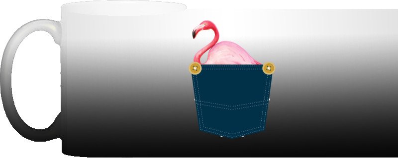 Фламинго кармашек
