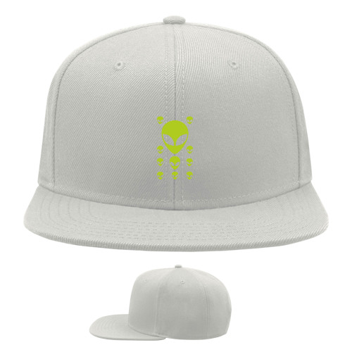 НЛО (Пришельцы) - Snapback Baseball Cap - Пришелец  6 - Mfest