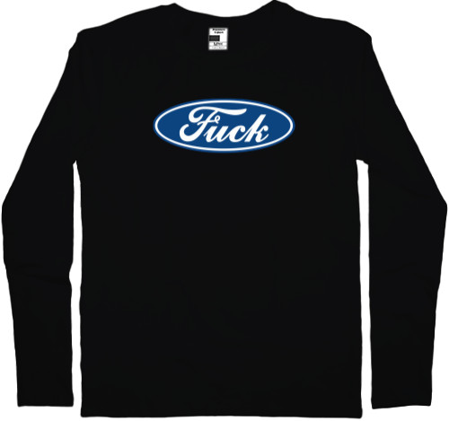 Ford - Men's Longsleeve Shirt - Ford - fuck - Mfest