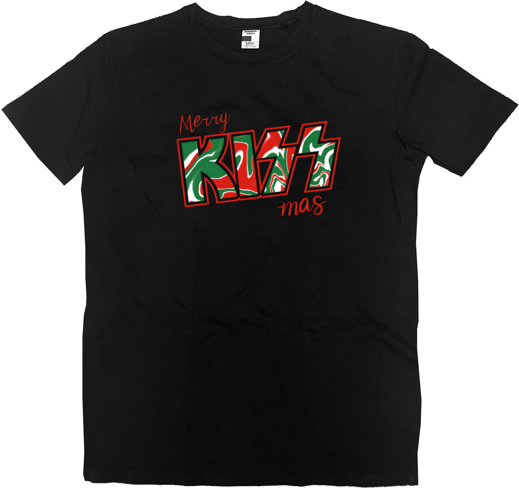 KISS - Men’s Premium T-Shirt - Merry KISS mas - Mfest