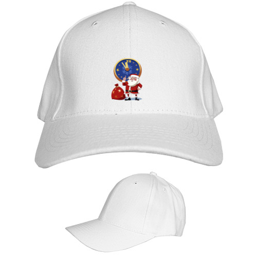 НОВЫЙ ГОД - Kids' Baseball Cap 6-panel - Happy Santa Claus - Mfest