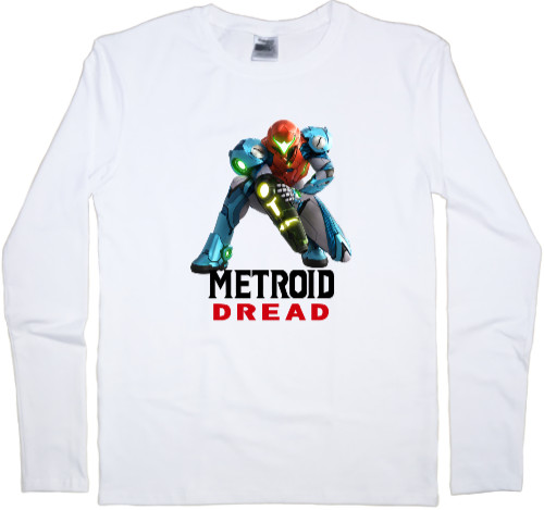 Metroid Dread - Футболка з Довгим Рукавом Чоловіча - Metroid Dread 2 - Mfest