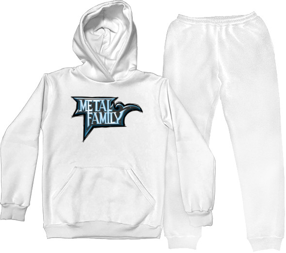 Металлическая семья / Metal family - Костюм спортивний Жіночий - Metal family логотип - Mfest
