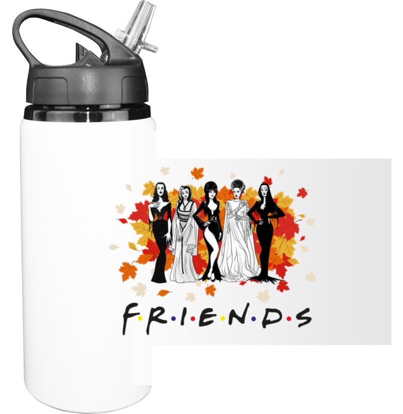 Семейка Аддамс - Бутылка для воды - Friends the Addams Family - Mfest