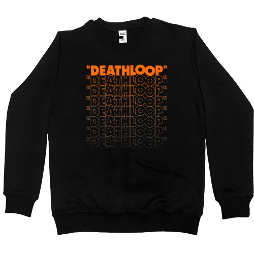 Deathloop - Свитшот Премиум Детский - Deathloop лого - Mfest