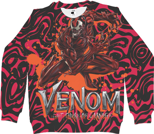 Venom - Світшот 3D Чоловічий - Веном 10 - Mfest