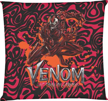 Venom - Подушка квадратна - Веном 10 - Mfest