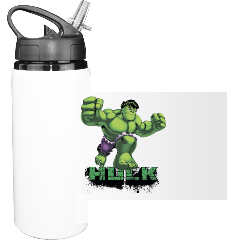 Hulk - Sport Water Bottle - Халк - Mfest