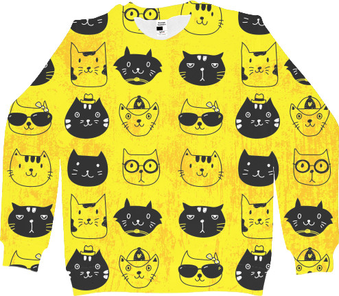 Коты и Кошки - Women's Sweatshirt 3D - Котята - Mfest