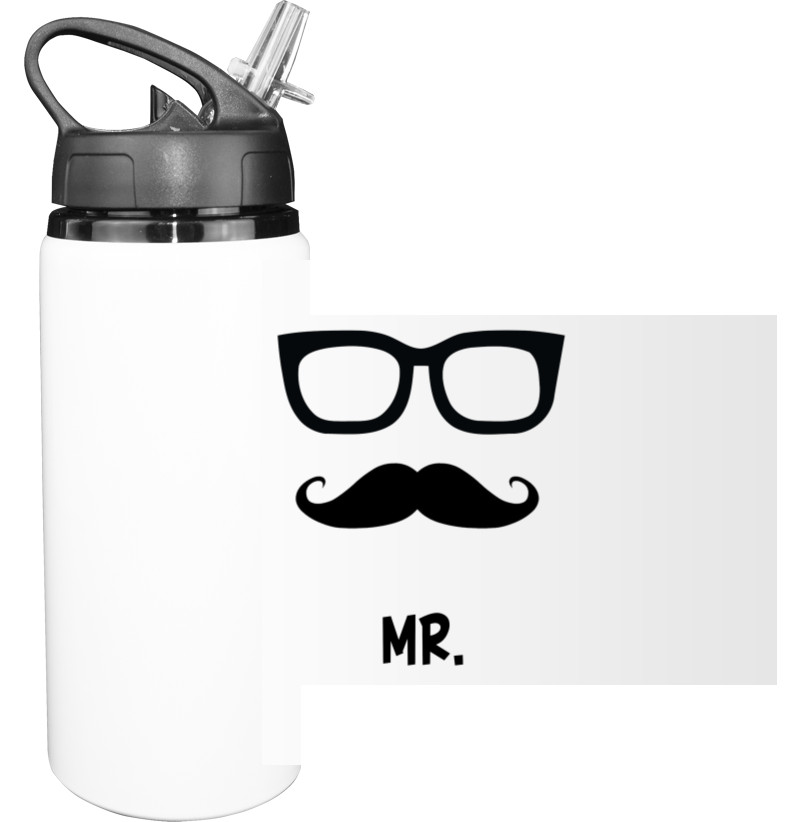 Парні - Пляшка для води - MR - MRS Очки 1 - Mfest