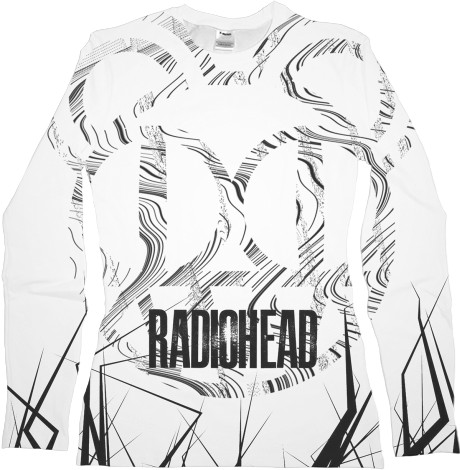 Radiohead - Women's Longsleeve Shirt 3D - Radiohead 4 - Mfest