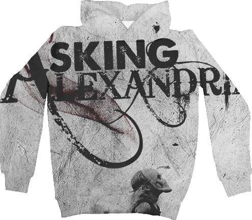 Asking Alexandria - Unisex Hoodie 3D - Asking Alexandria 1 - Mfest