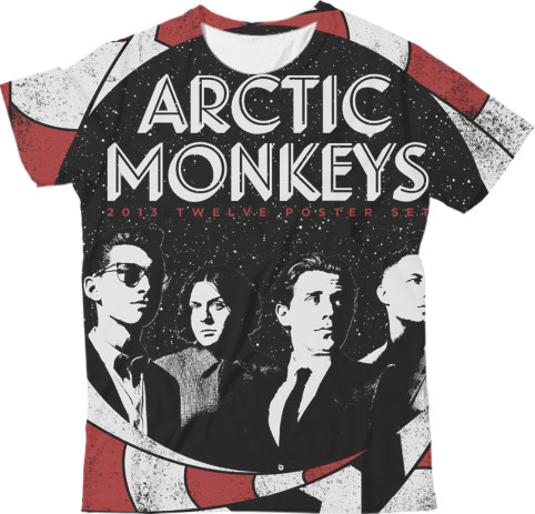 Arctic monkeys - Kids' T-Shirt 3D - Arctic monkeys 1 - Mfest