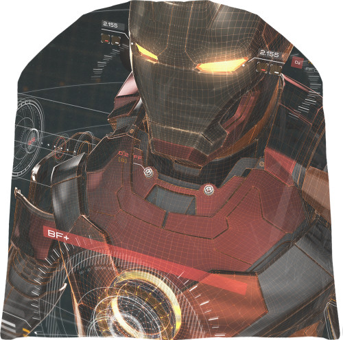 Iron Man - Шапка 3D - iron-man-13 - Mfest