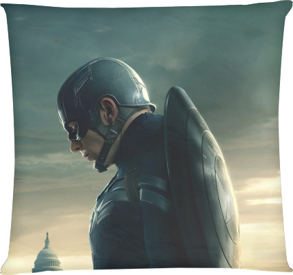 Captain America - Подушка квадратна - Captain-America-9 - Mfest