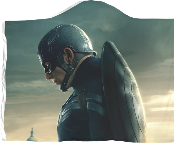 Captain America - Плед з капюшоном 3D - Captain-America-9 - Mfest