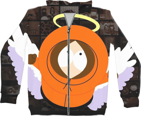 South Park - Unisex Zip-through Hoodie 3D - South Park-7 - Mfest