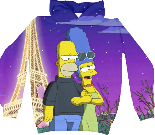 Simpson - Худі 3D Унісекс - Simpsons-11 - Mfest