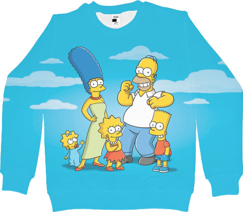 Simpson - Світшот 3D Дитячий - Simpsons-2 - Mfest