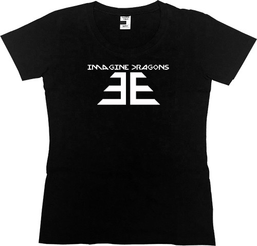 Imagine Dragons - Women's Premium T-Shirt - Imagine Dragons 1 - Mfest