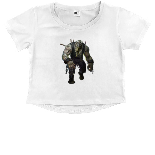 Solomon Grundy - Kids' Premium Cropped T-Shirt - Solomon Grundy 1 - Mfest