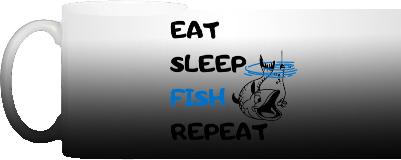 Eat sleep fish
