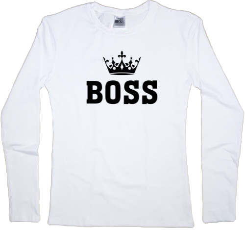 Начальник / Шеф - Women's Longsleeve Shirt - BOSS - Mfest