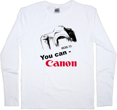 Фотограф - Men's Longsleeve Shirt - Canon - Mfest
