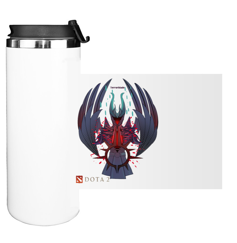 Dota - Water Bottle on Tumbler - Terrorblade - Mfest